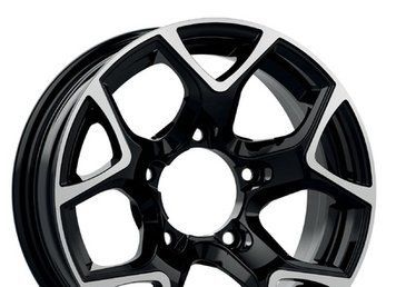 Диск GMP Italia SJ15 Black polished 15" 5,5J 5x139,7 ET5 DIA108 Г0000377352 фото