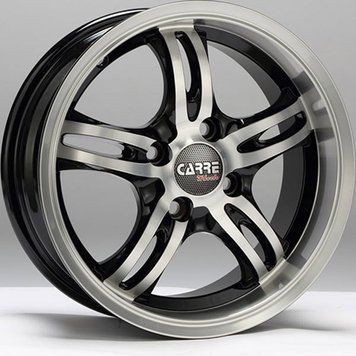 Диск Carre 510 Black Diamond 15" 6,5J 5x100 ET35 DIA67,1 Г0000353894 фото