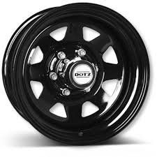 Диск Dotz Pharao black 15" 6,0J 5x139,7 ET45 DIA110 Г0000354266 фото